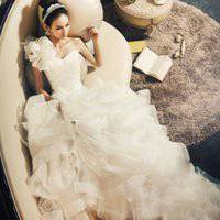 结婚头像情侣婚纱礼服