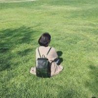 背影头像女生唯美漂亮短发