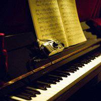 钢琴头像唯美图片
