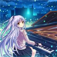 钢琴头像图片头像女生