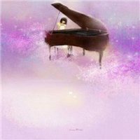 钢琴头像图片头像女生