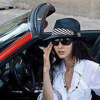 霸气女生开车头像