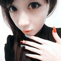 霸气女生眼睛头像