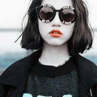 霸气女生眼睛头像