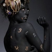 非洲黑人女人头像