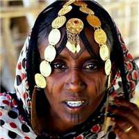 非洲黑人女人头像