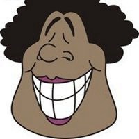 黑人头像搞怪图片