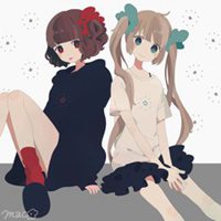 黑暗头像女生二次元