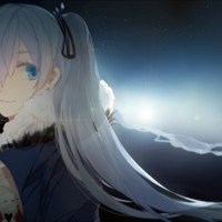 黑暗头像女生二次元