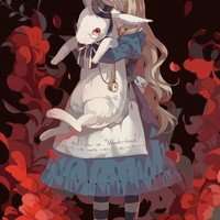 黑暗头像女生二次元