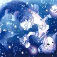 黑暗头像女生二次元