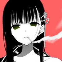 黑暗头像女生动漫