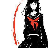 黑暗头像女生动漫