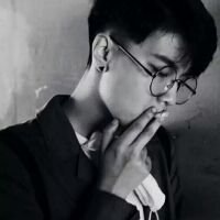 黑暗头像男生高清图片