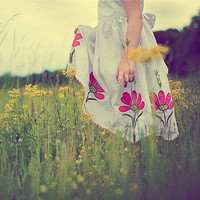 冷漠头像女生背影图片