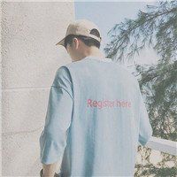 冷漠头像男生背影图片