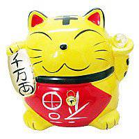 卡通招财猫头像图片