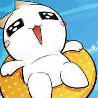 卡通招财猫头像图片