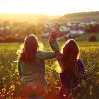 双人闺蜜头像一左一右