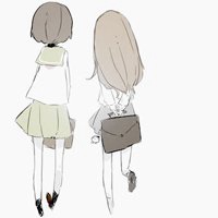 双人闺蜜头像一左一右