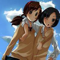 双人闺蜜头像动漫头像