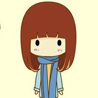 可爱短发头像卡通