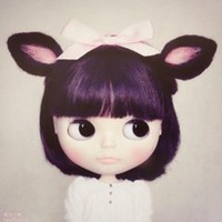 可爱短发头像卡通