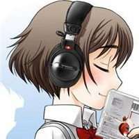 听歌头像动漫图片