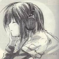 听歌头像动漫图片