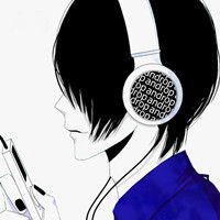 听歌头像动漫图片