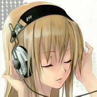 听歌头像动漫图片唯美