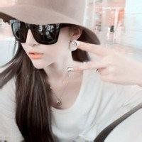 墨镜头像女生霸气头像