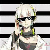 墨镜头像男卡通