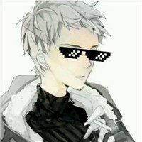 墨镜头像男卡通