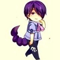 天蝎座头像女生带字