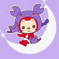 天蝎座头像女生带字