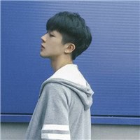 头像男侧面气质图片