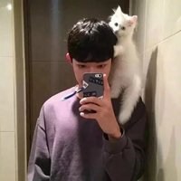 头像男手机挡脸帅哥