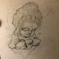 如来纹身头像图片