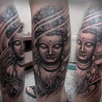 如来纹身头像图片