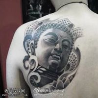 如来纹身头像图片