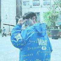 学霸头像男生带公式
