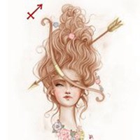 射手座女生头像