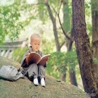 小和尚打坐头像