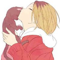 少年与猫动漫头像