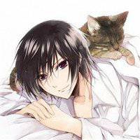 少年与猫动漫头像