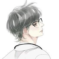 帅气戴眼镜头像男生