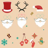 帽子眼镜胡子头像