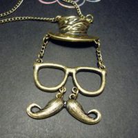 帽子眼镜胡子头像