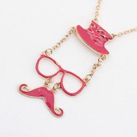 帽子眼镜胡子头像